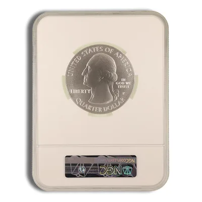 2010-P 5 oz ATB Yellowstone Silver Coin NGC SP70 — reverse view