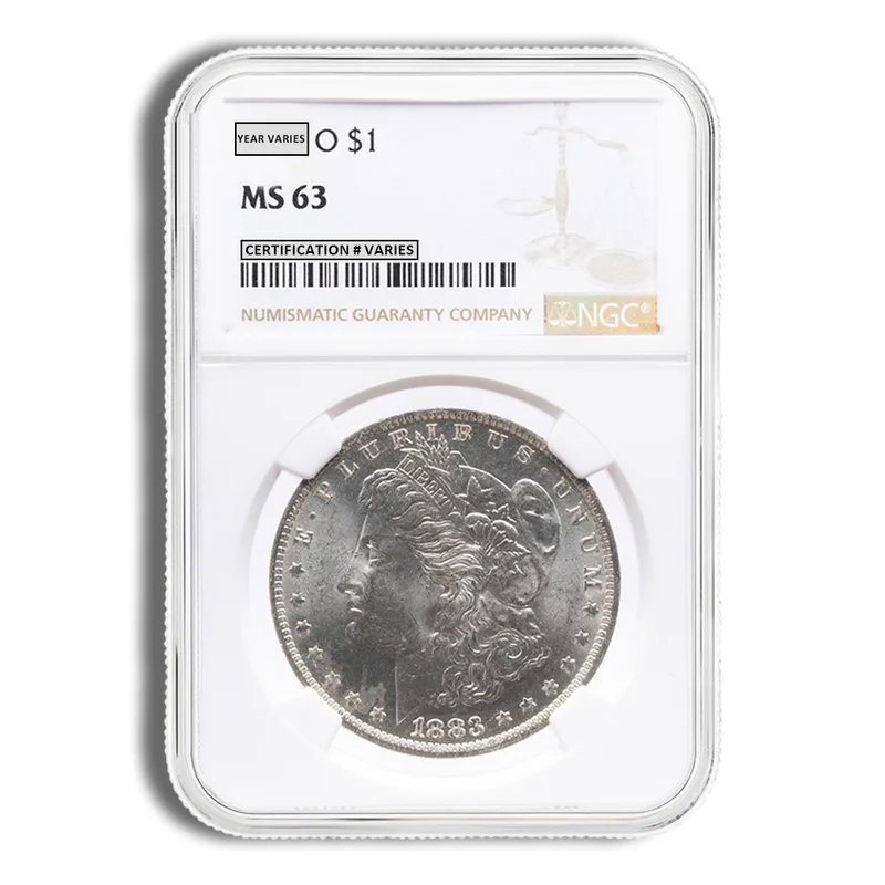 Pre-1921 Morgan Dollar - NGC MS63 — Silver bullion from Standard Bullion
