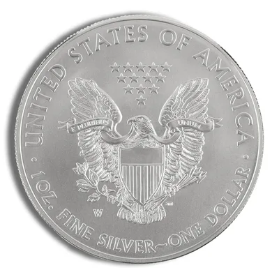 2012-W Burnished Silver Eagle with Box & COA — packaging view