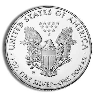 Silver American Eagle - BU - Sealed Box (Year Varies) — packaging view