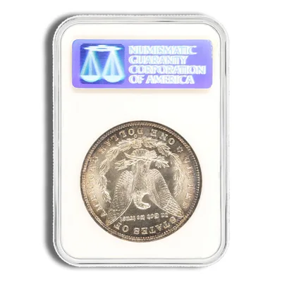 Pre-1921 Morgan Dollar - NGC MS64 (Toned) — reverse view