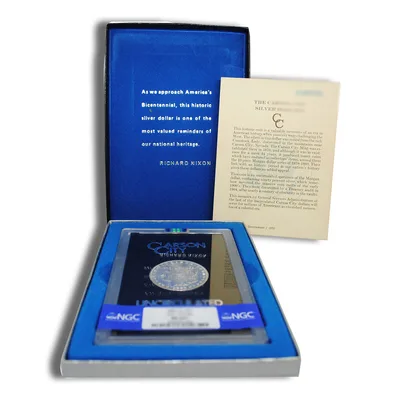 1882-CC GSA Morgan Dollar - NGC MS66 — packaging view