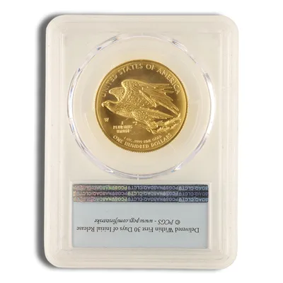 2015-W Liberty High Relief Gold Coin PCGS MS70 FS — reverse view