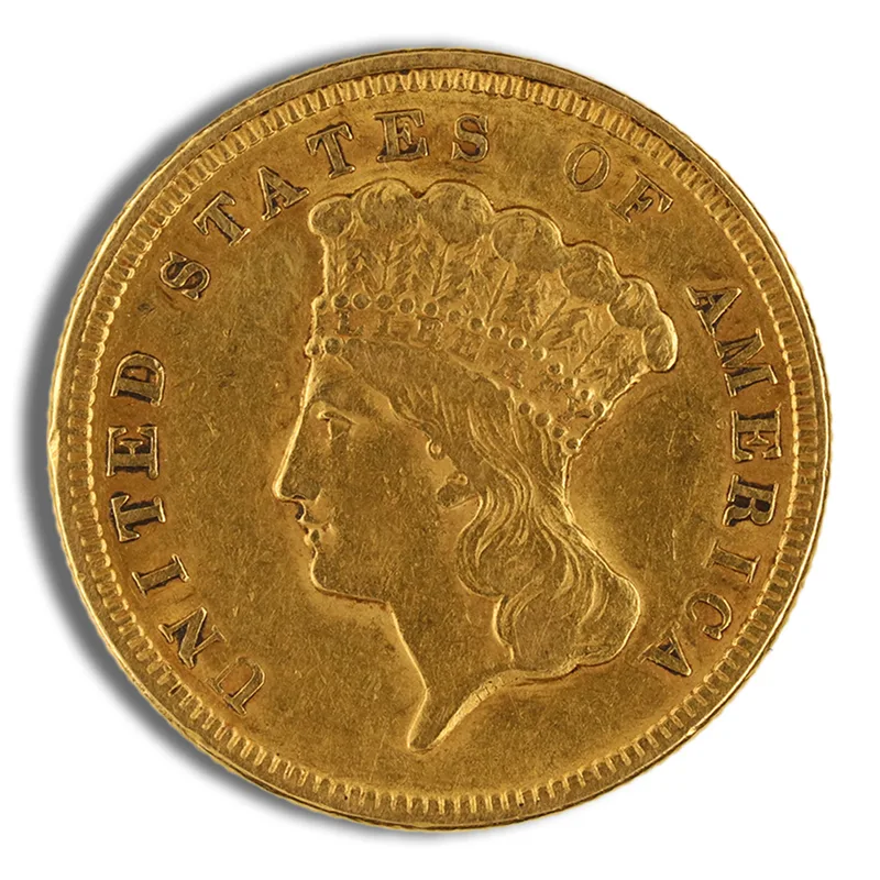 $3 Gold Princess - XF — Gold bullion from Standard Bullion