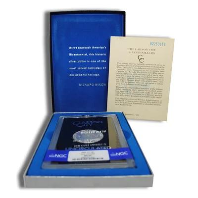 1882-CC GSA Morgan Dollar - NGC MS64 — packaging view