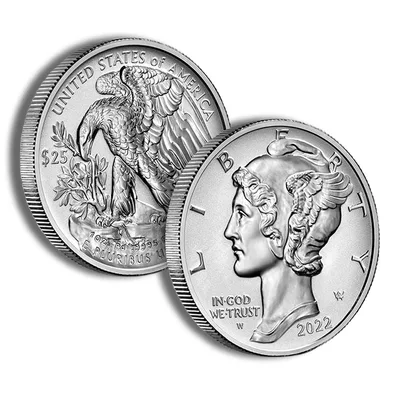 2022-W 1 oz Reverse Proof Palladium Eagle NGC PF70 (Label Varies) — packaging view