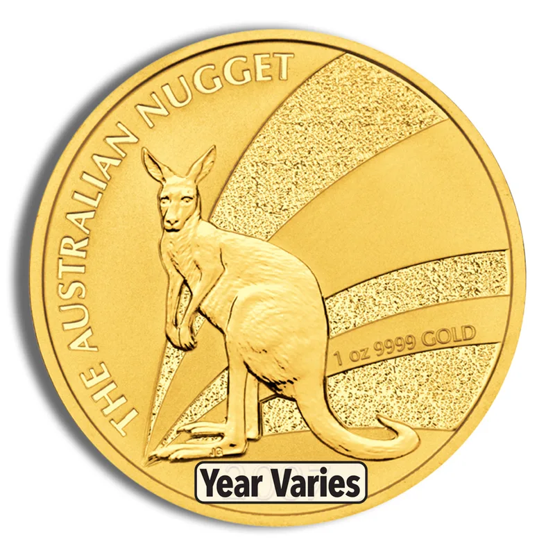 1 oz Australian Nugget Gold Coin (Year Varies) — Gold bullion from Standard Bullion