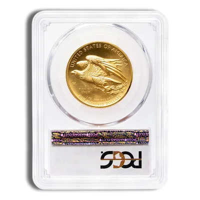 2015-W Liberty High Relief Gold Coin PCGS MS70 — reverse view