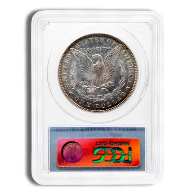 Pre-1921 Morgan Dollar - PCGS MS66 (Toned) — reverse view