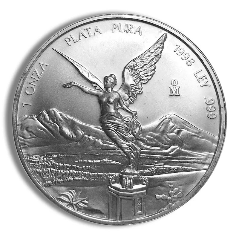 1998 1 oz Silver Mexican Libertad - BU — Silver bullion from Standard Bullion