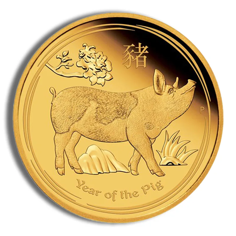 1996 1/4 oz Australia Gold Lunar Rat BU - Series I — Gold bullion from Standard Bullion