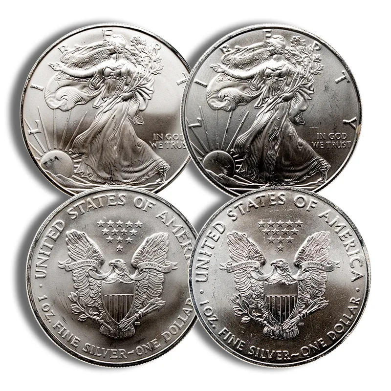 Silver American Eagle - Imperfect — Silver bullion from Standard Bullion