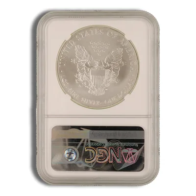 2013 Silver Eagle NGC MS70 Early Releases — reverse view