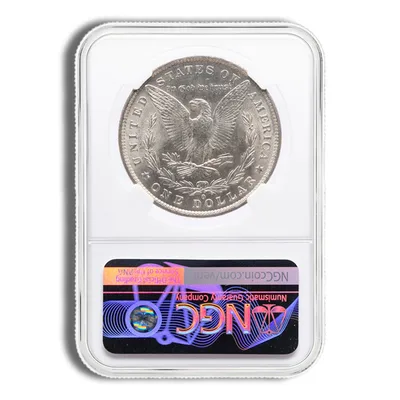 Pre-1921 Morgan Dollar - NGC MS63 — reverse view