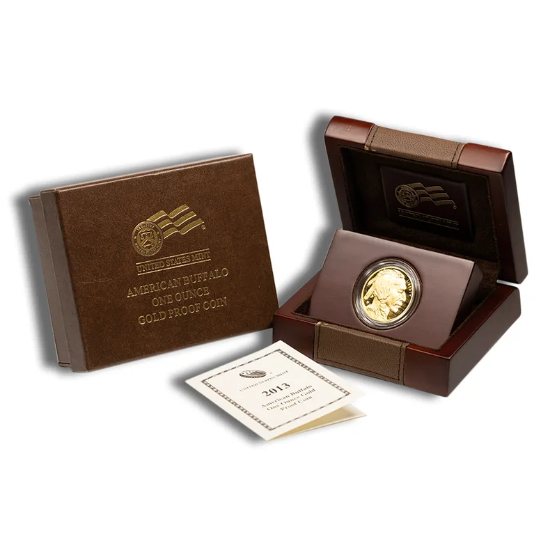 2013-W 1 oz Reverse Proof Gold Buffalo (w/Box & COA) — Gold bullion from Standard Bullion