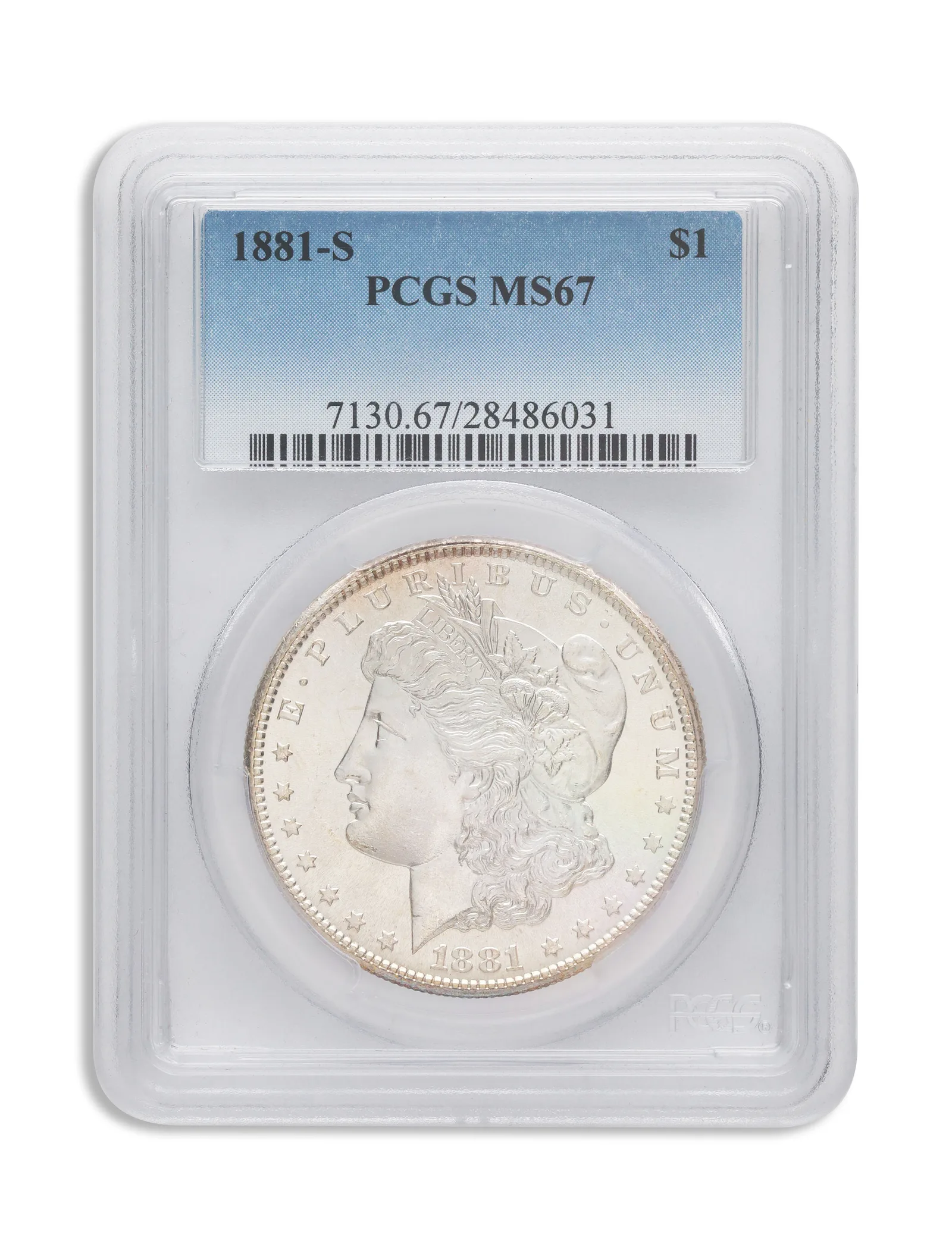 Pre-1921 Morgan Dollar - PCGS MS67 — Silver bullion from Standard Bullion