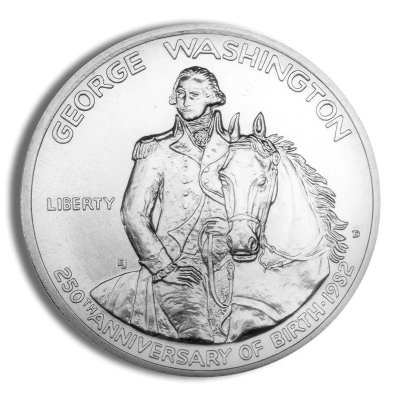 1982-S George Washington Silver Half Dollar - Proof — Silver bullion from Standard Bullion