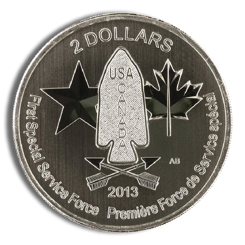 2013 3/4 oz Canada Silver Devil's Brigade — Silver bullion from Standard Bullion