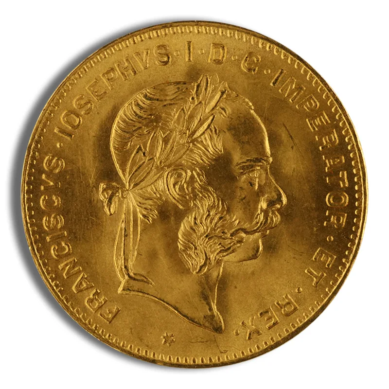 Austria 4 Florin / 10 Franc Gold Coin — Gold bullion from Standard Bullion