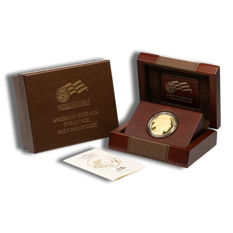 2009-W 1 oz Proof Gold Buffalo (w/Box & COA) — Gold bullion from Standard Bullion