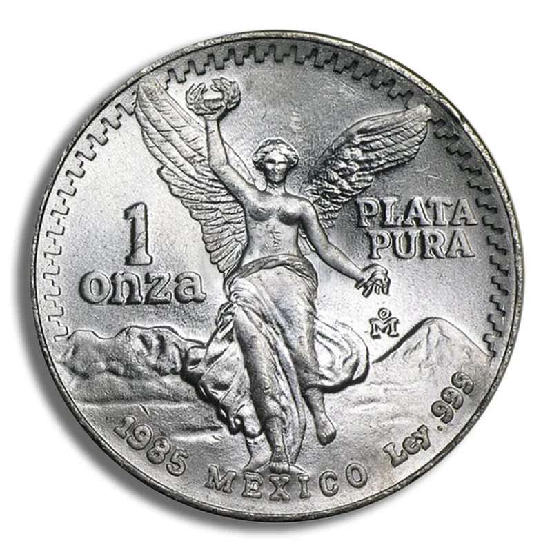 1985 1 oz Silver Mexican Libertad - BU — Silver bullion from Standard Bullion