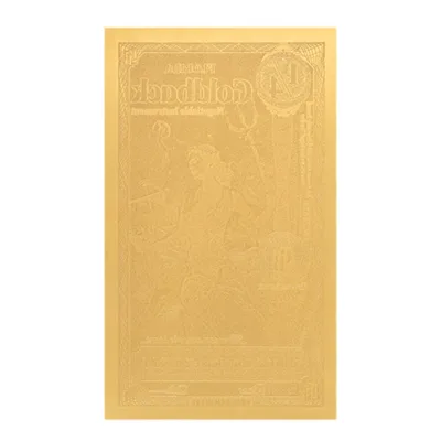 Florida 1/4 Goldback — reverse view