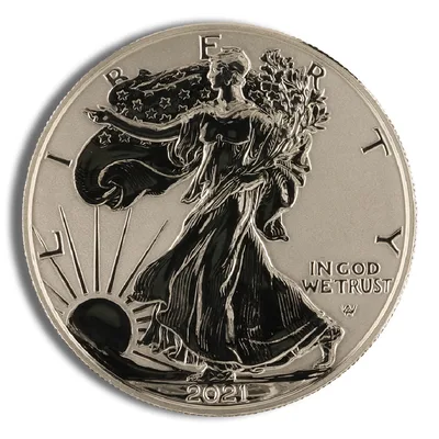 2021 American Eagle Two-Coin Silver Reverse Proof Set — packaging view