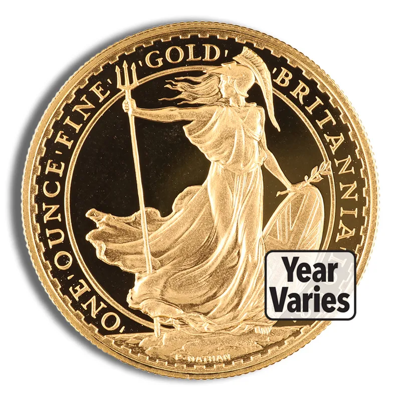 1 oz Gold Britannia (1987-2012) — Gold bullion from Standard Bullion