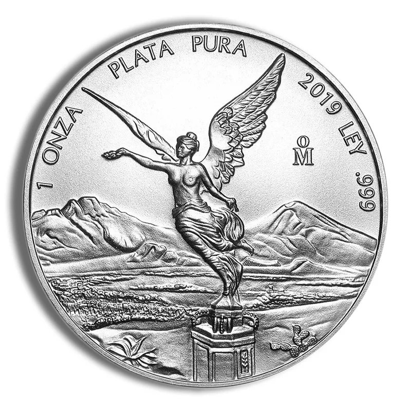 2019 1 oz Silver Mexican Libertad - BU — Silver bullion from Standard Bullion