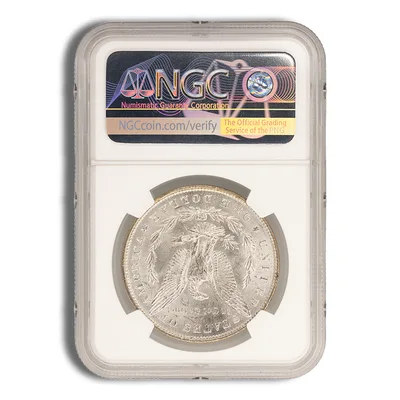 Pre-1921 Morgan Dollar - NGC MS65 — reverse view
