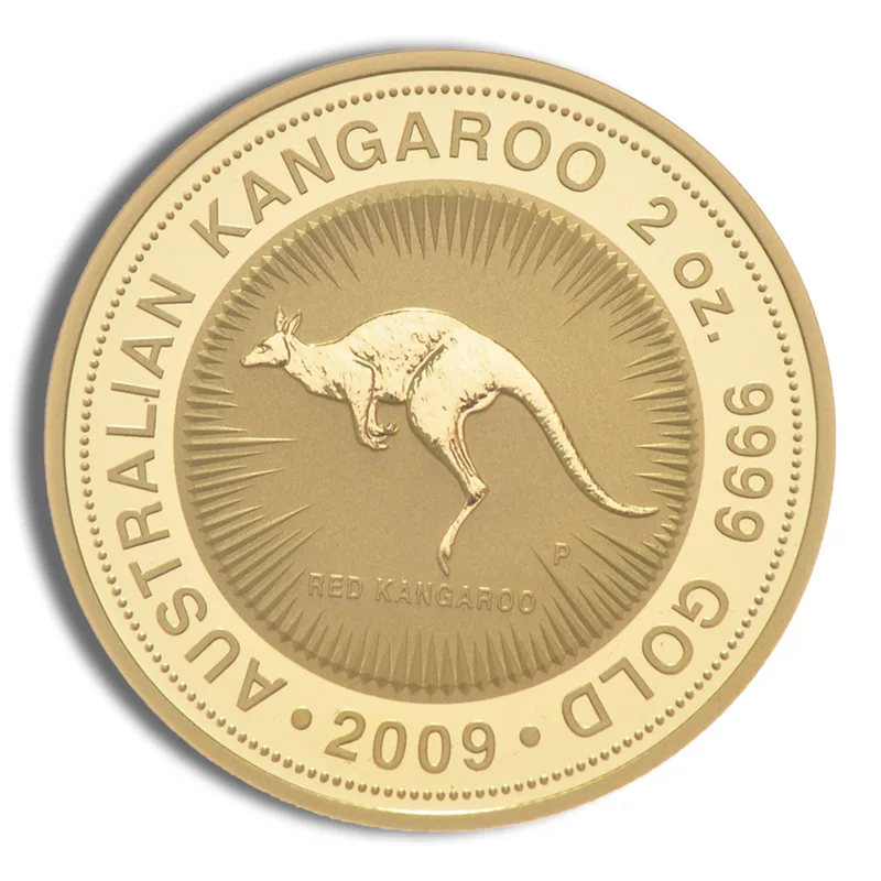 2009 2 oz Australia Gold Kangaroo- BU — Gold bullion from Standard Bullion