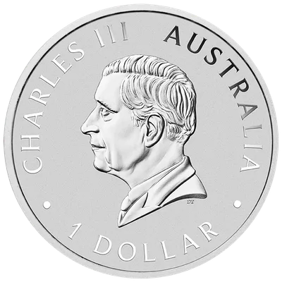 2026 1 oz Australian Kookaburra Silver Coin — reverse view