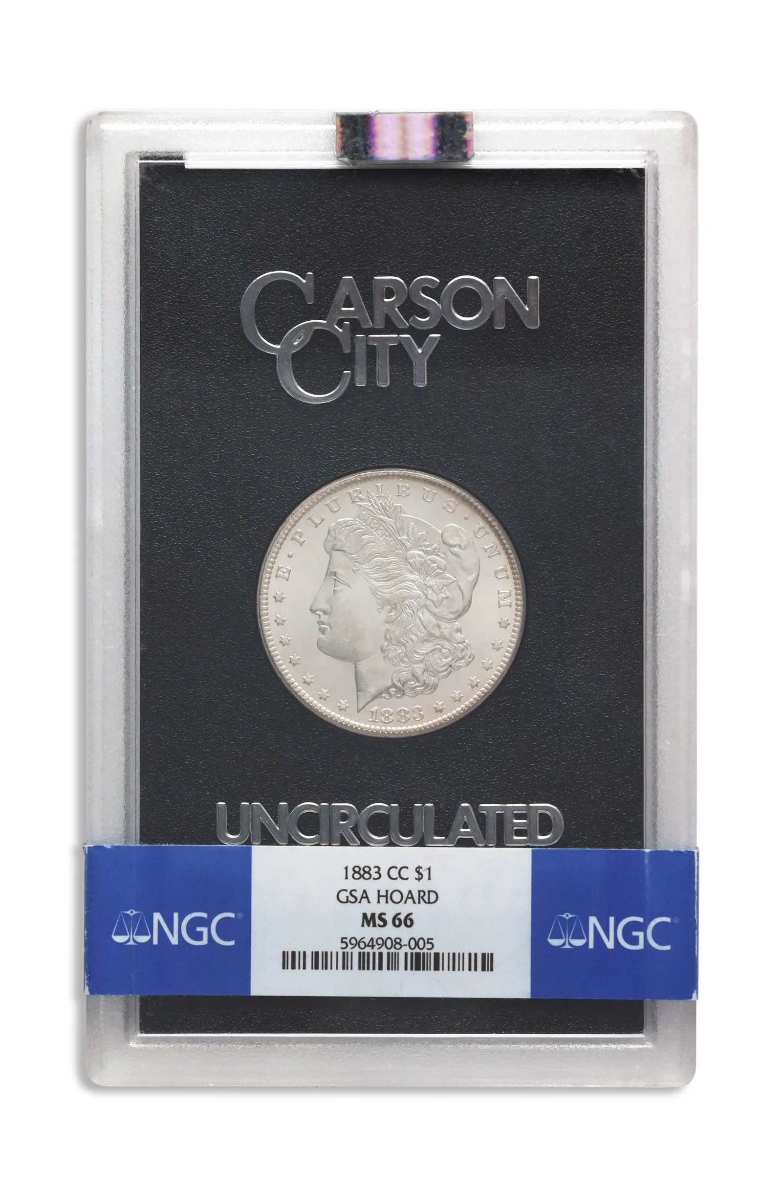 1883-CC GSA Morgan Dollar - NGC MS66 — Silver bullion from Standard Bullion