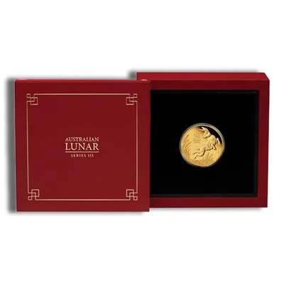 2023 1/4 oz Gold Australia Year of the Rabbit - Proof — detail view