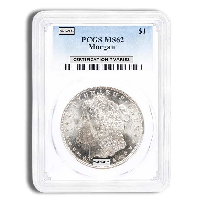 1921 Morgan Dollar - PCGS MS60-MS62 — Silver bullion from Standard Bullion