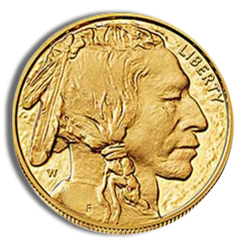 Impaired Gold Buffalo — Gold bullion from Standard Bullion
