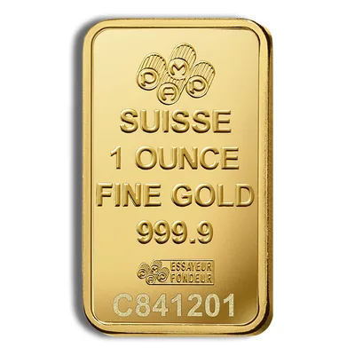 1 oz Gold Bar - PAMP Lady Fortuna Veriscan (Carded) — packaging view