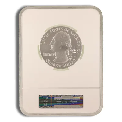 2014-P 5 oz ATB Great Smoky Mts. Silver Coin NGC SP70 — reverse view