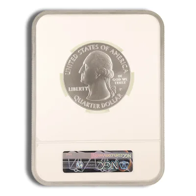 2010-P 5 oz ATB Mt Hood Silver Coin NGC SP70 — reverse view