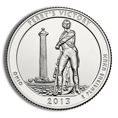 2013-P 5 oz ATB Perry's Victory Silver Coin NGC SP70 — packaging view