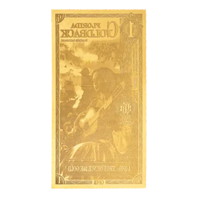 Florida 1 Goldback — reverse view