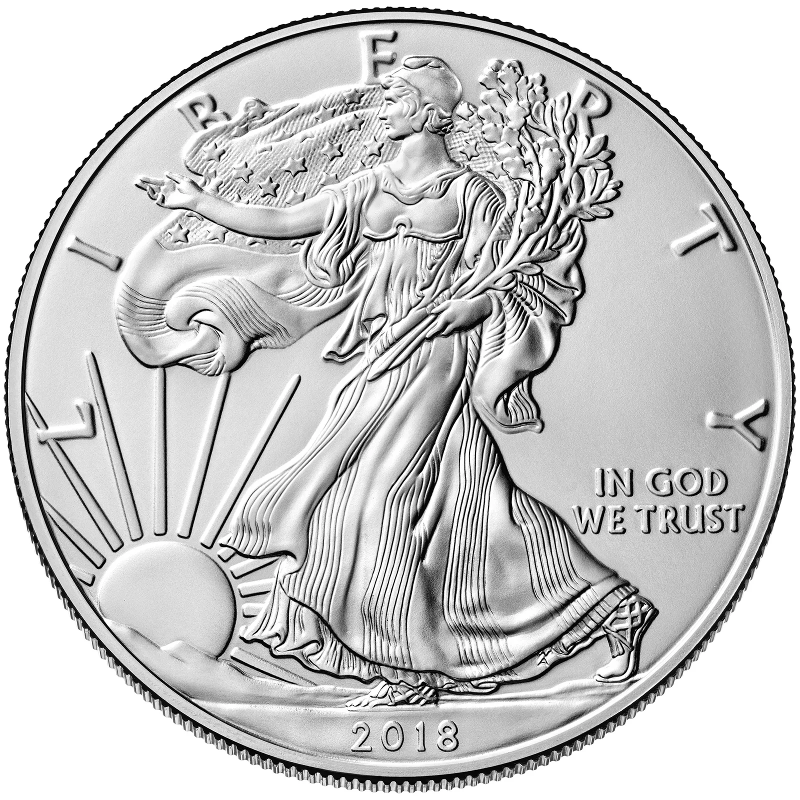 2018 Silver American Eagle - BU — Silver bullion from Standard Bullion