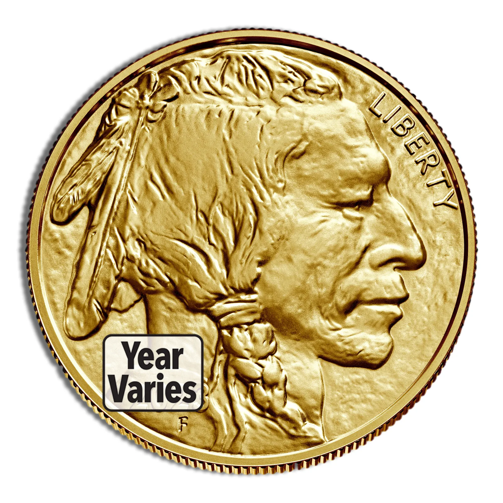 1 oz Gold Buffalo - BU (Year Varies) — Gold bullion from Standard Bullion