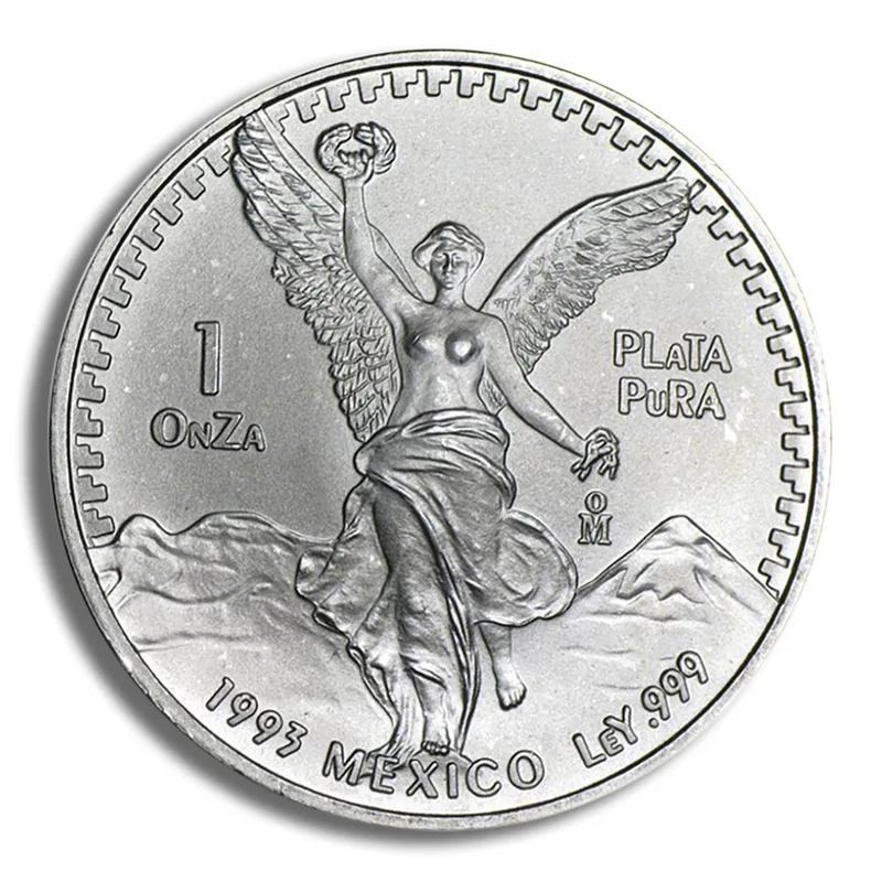1993 1 oz Silver Mexican Libertad - BU — Silver bullion from Standard Bullion