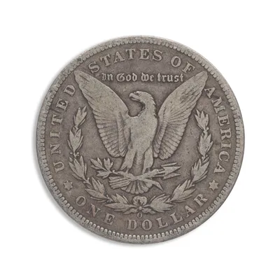 1878-1904 Morgan Silver Dollar - VG — reverse view