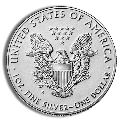 2019-S Enhanced Reverse Proof Silver Eagle with Box & COA — packaging view