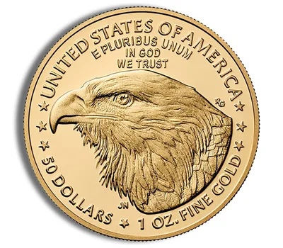 2024-W 1 oz Proof Gold Eagle $50 - Box & COA — packaging view