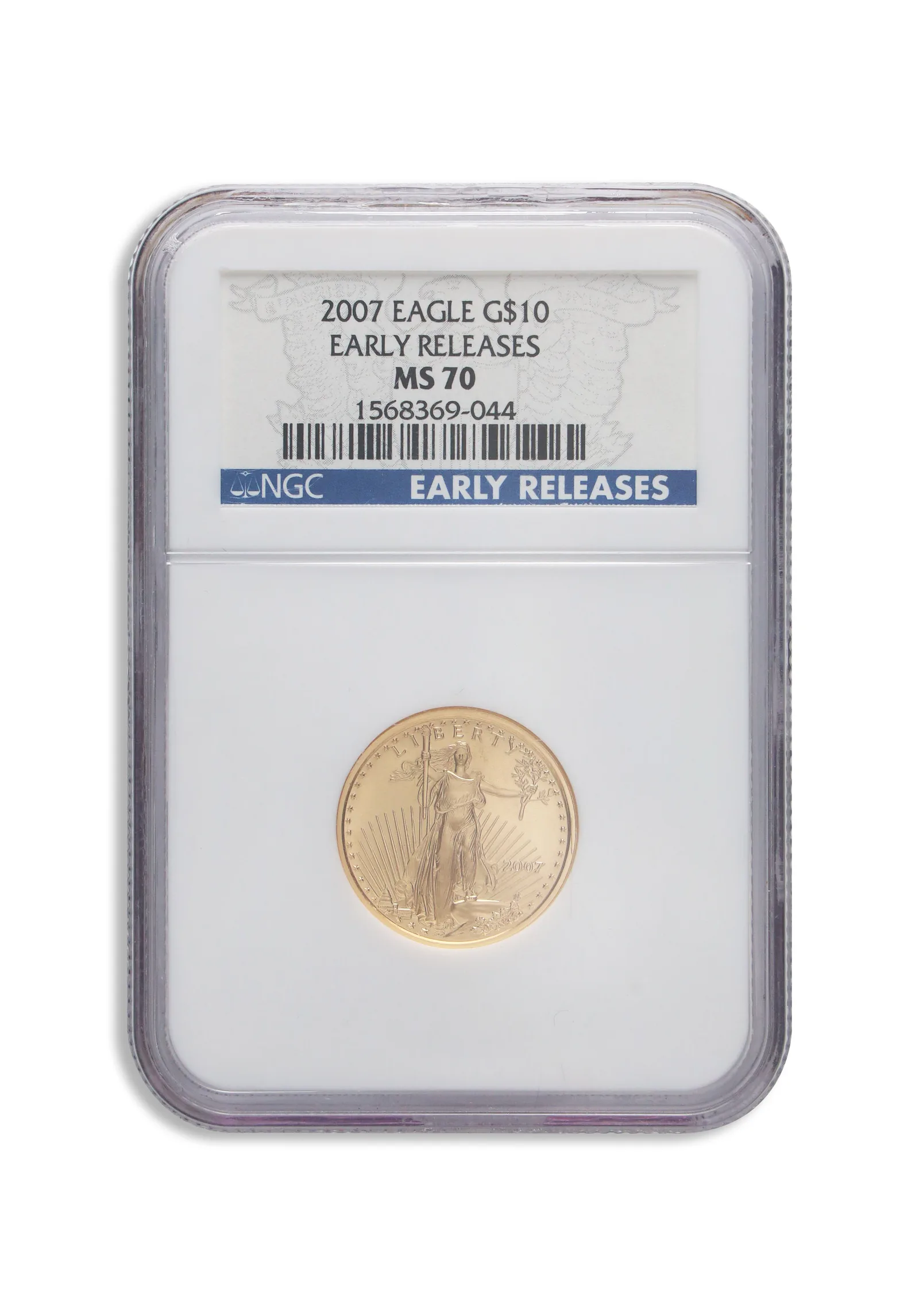 2007 1/4 oz Gold Eagle <body>0 NGC MS70 ER — Gold bullion from Standard Bullion