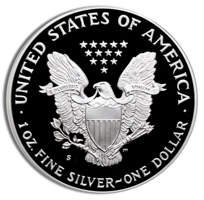 1991-S Proof Silver Eagle with Box & COA — packaging view