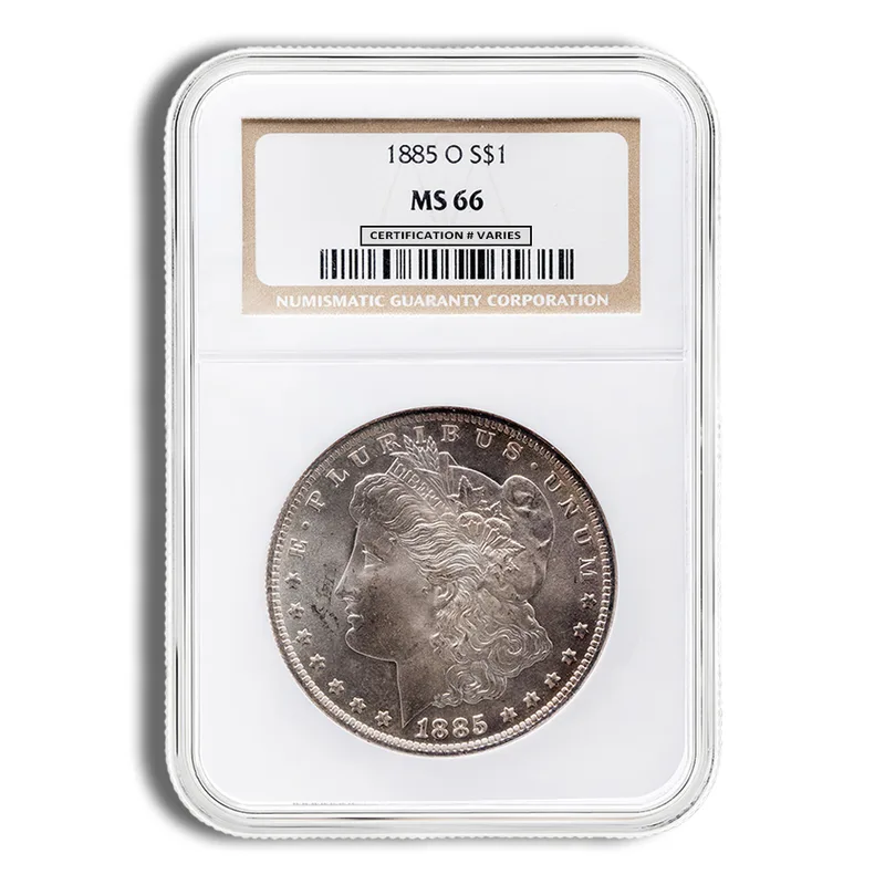 Pre-1921 Morgan Dollar - NGC MS66 (Toned) — Silver bullion from Standard Bullion